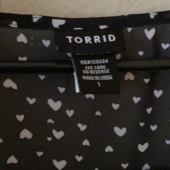 Torrid Harper Georgette blouse - Picture 3 of 3